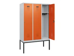 schoollocker,HxBxD 1950x1200x500mm,3vak,vak B 400mm,cil.-slot