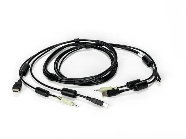Vertiv Avocent CBL0110, 1,8 m, USB, USB, HDMI, USB, 1-HDMI, 1-USB, 1-3