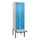 locker voor scheiding van kleding,HxBxD 2120x600x815mm,2vak