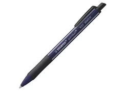 Balpen STABILO pointball Wildflower Distel Blauw Medium