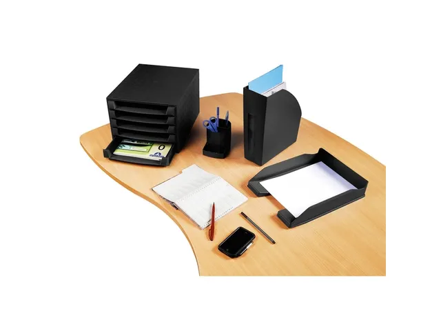 Brievenbak Exacompta Ecoblack Combo Midi zwart A4+