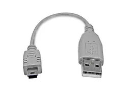 15cm Mini USB 2.0 Kabel A naar Mini B