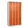 dubbeldekse locker,HxBxD 1850x1000x500mm,4x2vak.,vak B 250mm