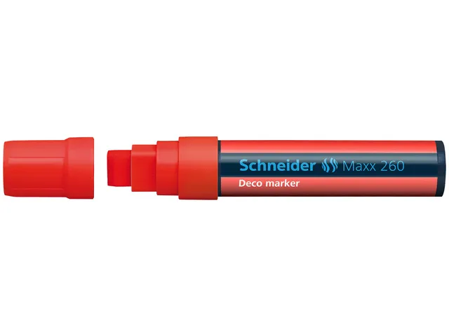 Krijtmarker Schneider Maxx 260 rood
