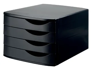 Ladenbox Re-Solution 4 Laden Zwart - 1