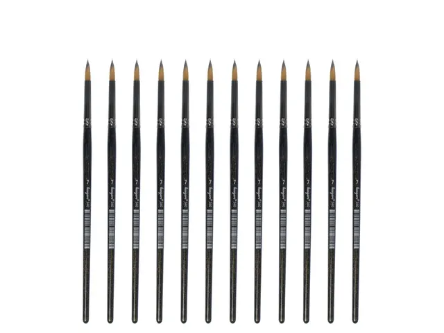 Penseel Kangaro Serie 340 rond Nr. 7 synthetisch doos 12 stuks