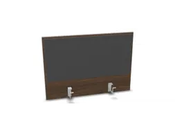 opzetpaneel bureau aanbouw achter NV bruin hickory antraciet 800mm