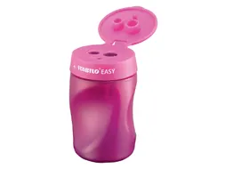 Puntenslijper STABILO Easy 4502 3 in 1 rechtshandig roze