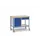 Verrijdbare werktafel 5866 150kg 1120x650mm RAL5007