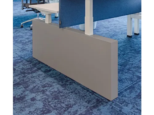Wang voor Dextro Plus Duo bureau aluminium