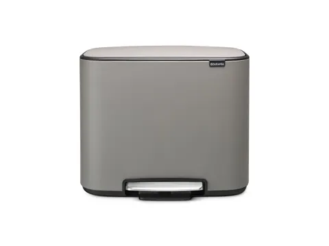 Bo Pedaalemmer 36 Liter Mineral Concrete Grey