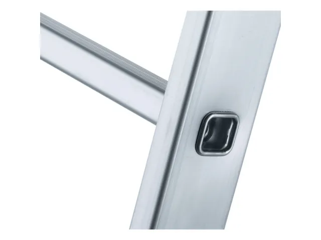 Bokladder Dubbelzijdig Aluminium 3.46m 2x12sporten Stalen Scharnieren