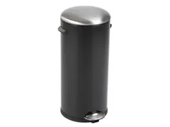 Pedaalemmer Belle Deluxe 30 Liter Zwart Mat RVS