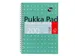 Notitieboek Pukka Jotta A5 ruit 5x5 100vel/200pag 80 gram groen