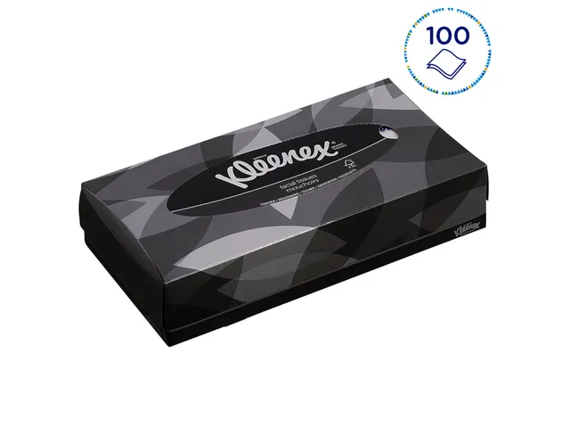 Facial tissues Kleenex standaard 2-laags 21x100stuks wit 8835