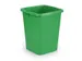 Vierkante Afvalbak Durabin 90 Liter Groen