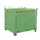 klapbodemcontainer,HxLxB 1160x1000x1200mm,1m³,hijsogen,vorksloffen