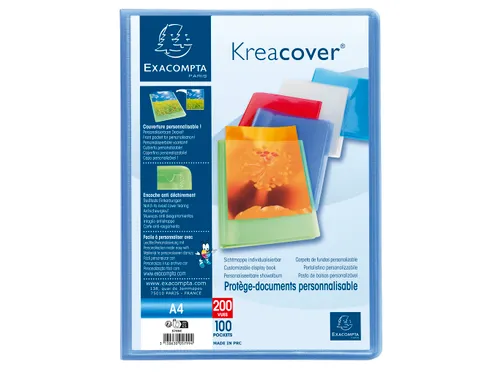Showalbum Kreacover PP 100 tas A4 geass.