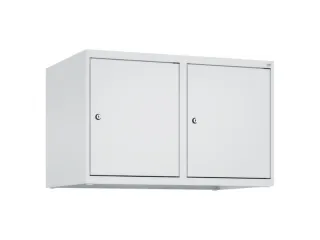 opzetkast,v. locker,2vak.,vak B 400mm,HxBxD 500x800x500mm,vleugeldeur - 1