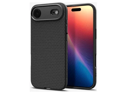 Liquid Air Apple iPhone 17 Air Hoesje Back Cover Matte Zwart
