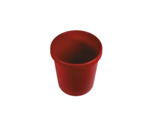 Kunststof Prullenmand 30 Liter H X Ø 405X 350Mm Pp Rood - 1