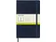 Notitieboek Moleskine large 130x210mm blanco hard cover sapphire blue