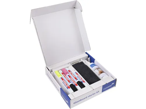 Glasbord Legamaster starterkit 11-delig