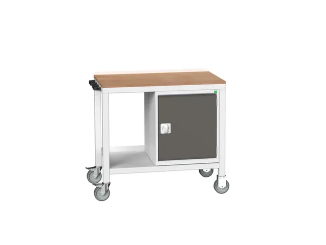 werkbank,verrijdbaar,HxBxD 930x1000x600mm,multiplexblad