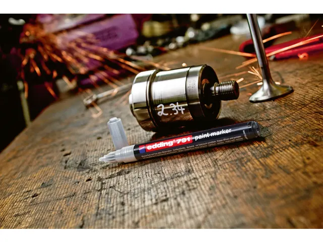 Paintmarker edding 791 PCR op alcoholbasis 1-2mm goud