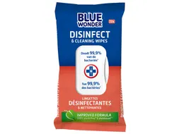 Desinfectiereinigerdoekjes Blue Wonder 72stuks