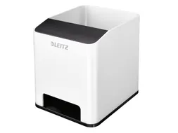 Pennenhouder Leitz WOW wit/zwart