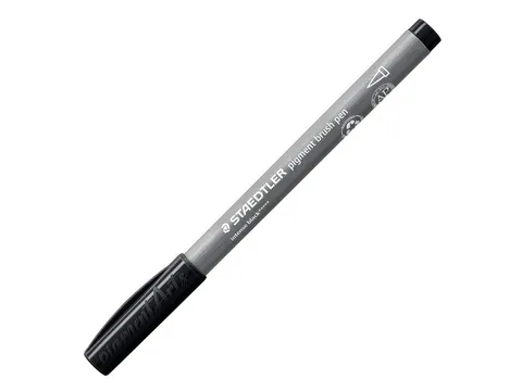 Brushpen Staedtler PigmentArts Intens zwart 1.0mm