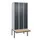 locker met bank,HxBxD 2120x900x815mm,3vak,vak B 300mm,cil.-slot