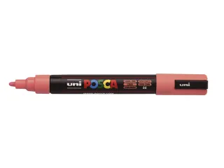 Verfstift Posca PC5M Medium Punt 1,8-2,5mm Koraal - 1