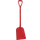 Hygiene 5625-4 schop D-grip, rood steel 104cm, standaard blad 33