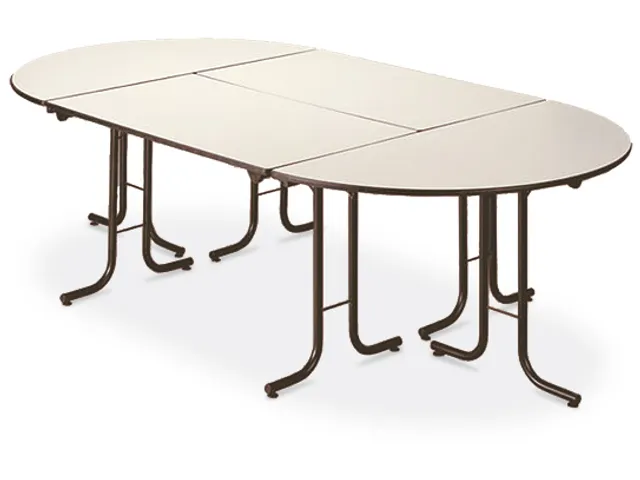 Klaptafel Combineerbaar Hxbxd 740x1200x700mm Kersen Onderstel Zwart