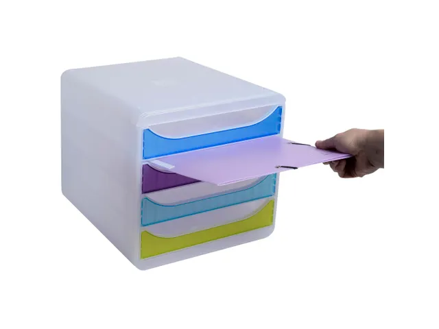 Ladenblok A4+ BIG-BOX Chromaline t ransparant harlekijn