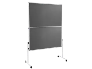 ECONOMY inklapbaar workshopbord grijs vilt 150x120cm - 1