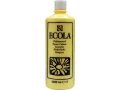 Plakkaatverf Ecola Flacon van 1000 ml Citroengeel
