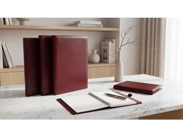 Notitieboek Multo Hannibal A5 roomwit papier 55 vel 120 grams bordeaux