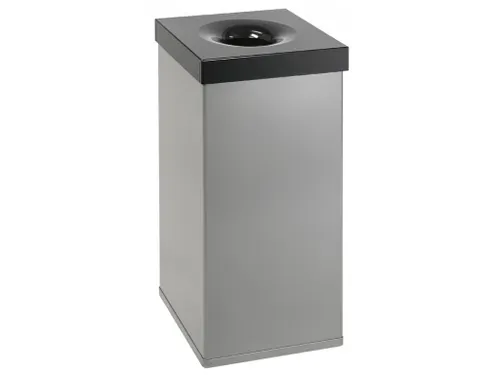 Vierkante Vlamdovende Papierbak Carro Flame 110 Liter Grijs