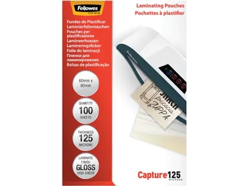 Lamineerhoes Fellowes Capture 125 Micron 60x90 Mm