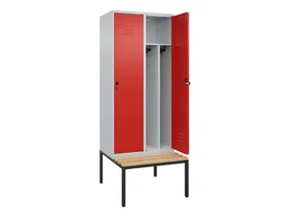 locker voor scheiding van kleding,HxBxD 2120x800x815mm,2vak - 2