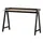 Domestico Thuiswerk Bureau 120x60cm Zwart Eik