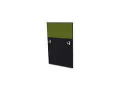 cache de banque d'accueil p. table de bureau CC-noir BN7048-vert