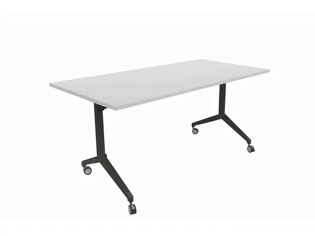 Schaffenburg Klaptafel 140x80cm Blad Krijtwit 25mm Frame Zwart