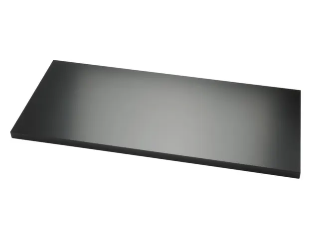 Stalen bodem,v. dossierkast,BxD 914x400mm,staal,zwart