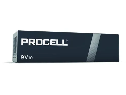 Duracell - Procell Alkaline Blokbatterij - 9 V/6LR61 - 10 ST.