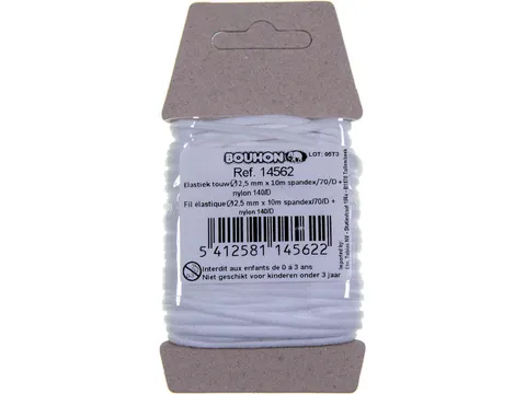 Fil élastique Nylon 2,5mmx10m Blister