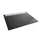 Schrijfonderlegger Zwart 650x500 mm met transparant afdekvel PP